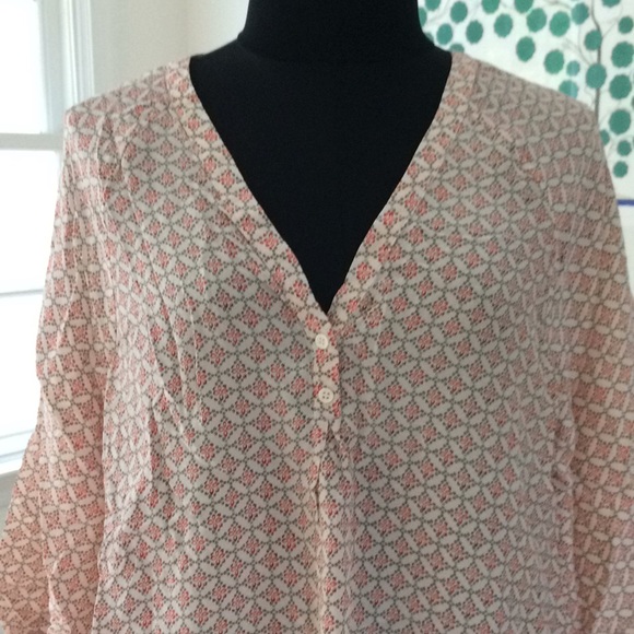 Silk 3/4 Sleeve Joie Blouse - Picture 3 of 5